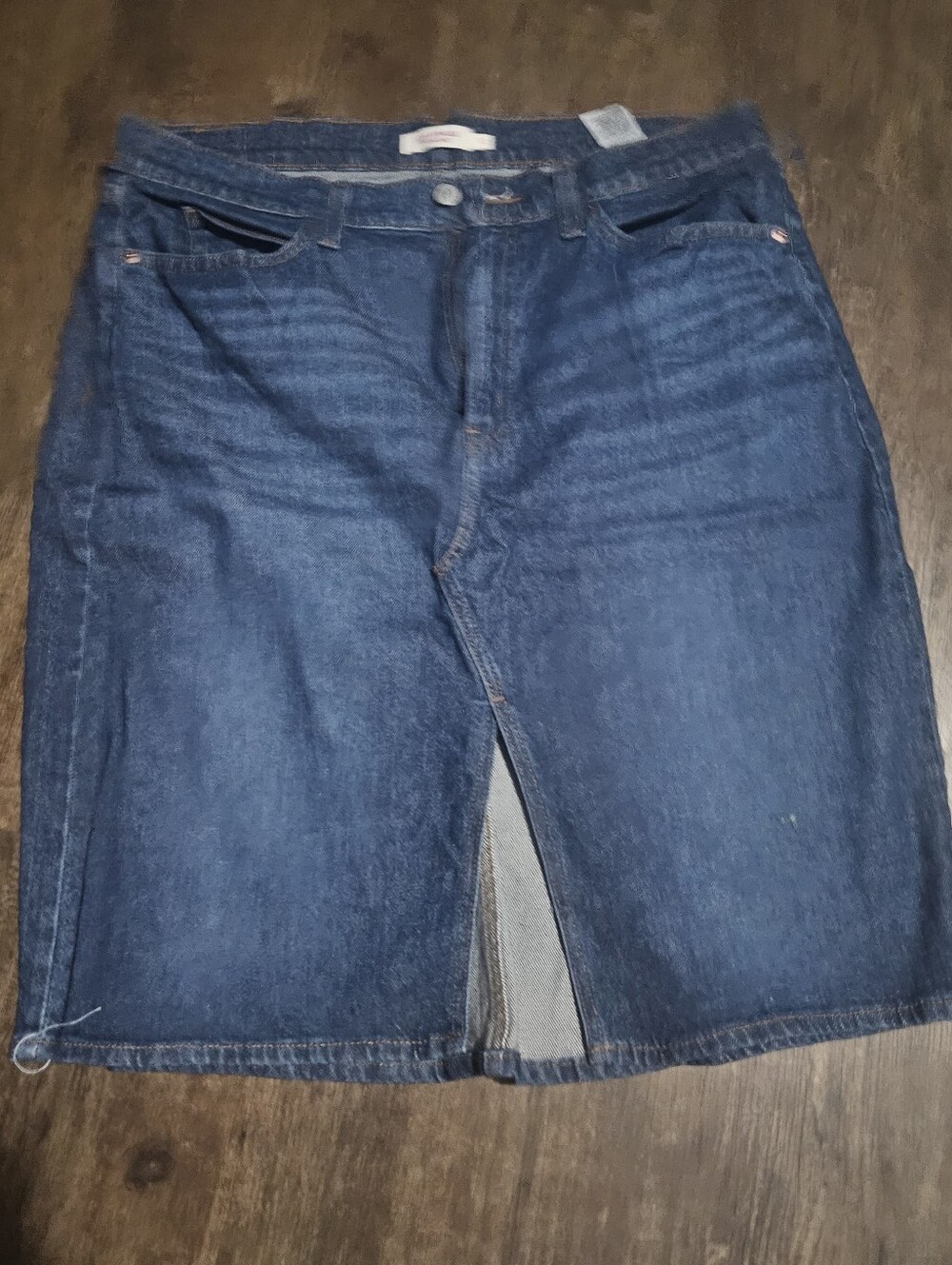 Levi's Dark Blue Denim Skirt